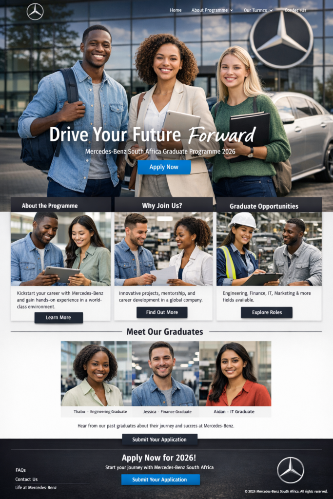 Mercedes-Benz South Africa Graduate Programme 2026