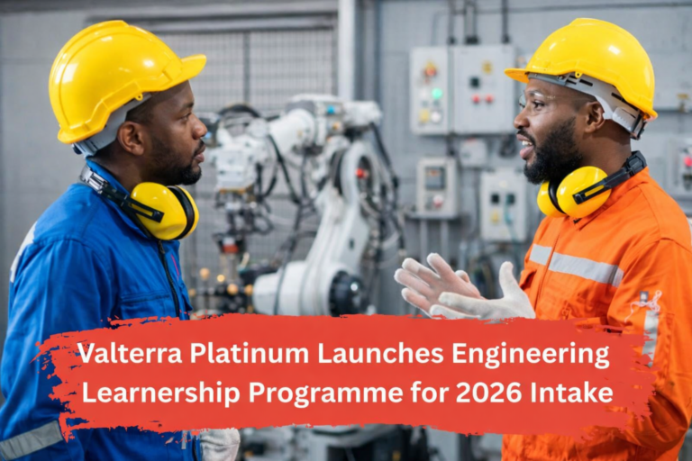 Valterra Platinum Engineering Learnership Programme 2026