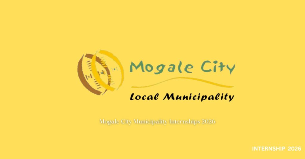 Mogale City Municipality Internships 2026