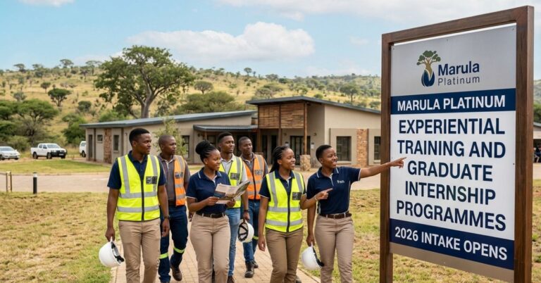 Marula Platinum Experiential Training and Graduate Internship Programmes