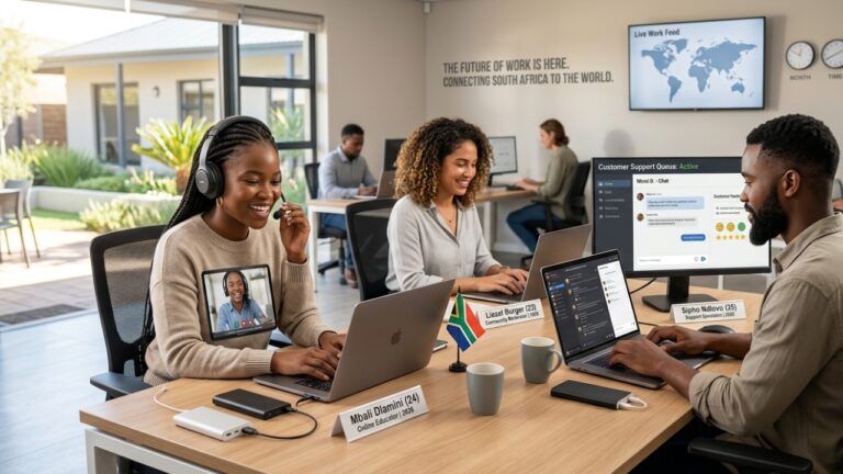get paid to chat online South Africa 2026