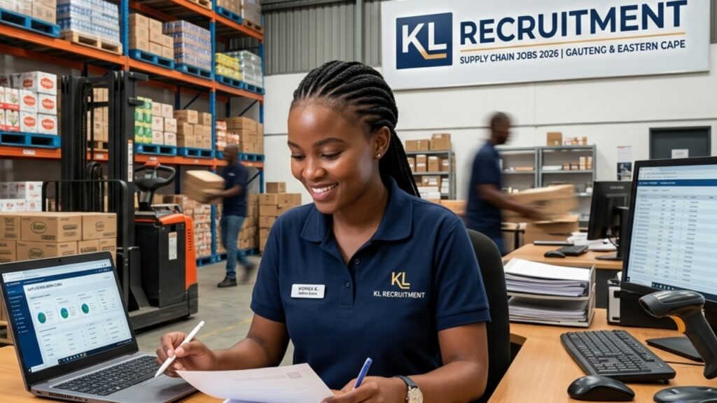 Supply Chain Admin Clerk Jobs in Gauteng and Eastern Cape 2026