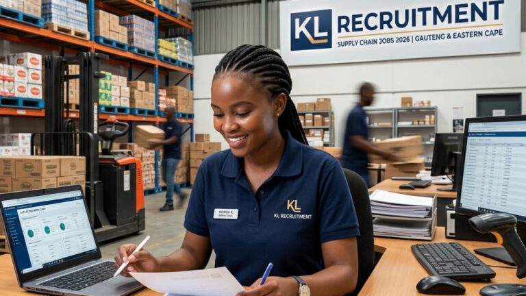 Supply Chain Admin Clerk Jobs in Gauteng and Eastern Cape 2026